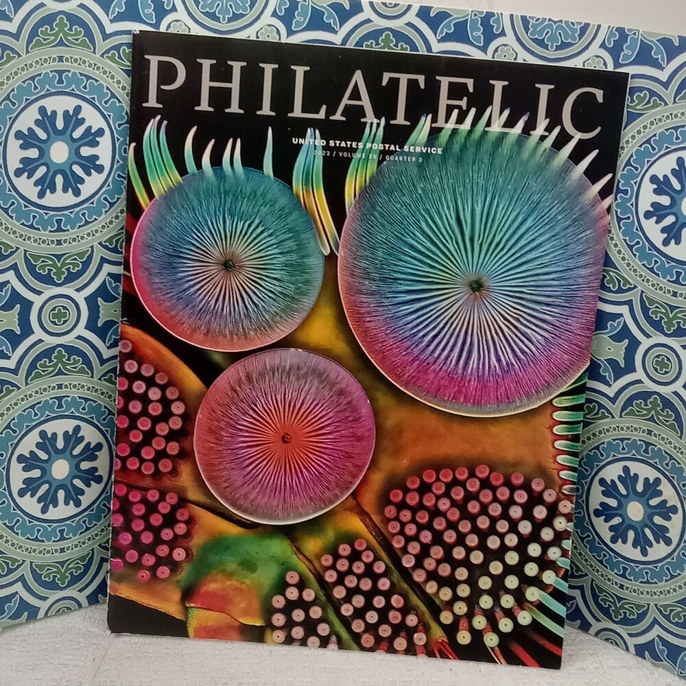 USPS PHILATELIC 2023 Vol 28 QTR 3 Illustrated Stamp Postal Catalog MAGAZINE